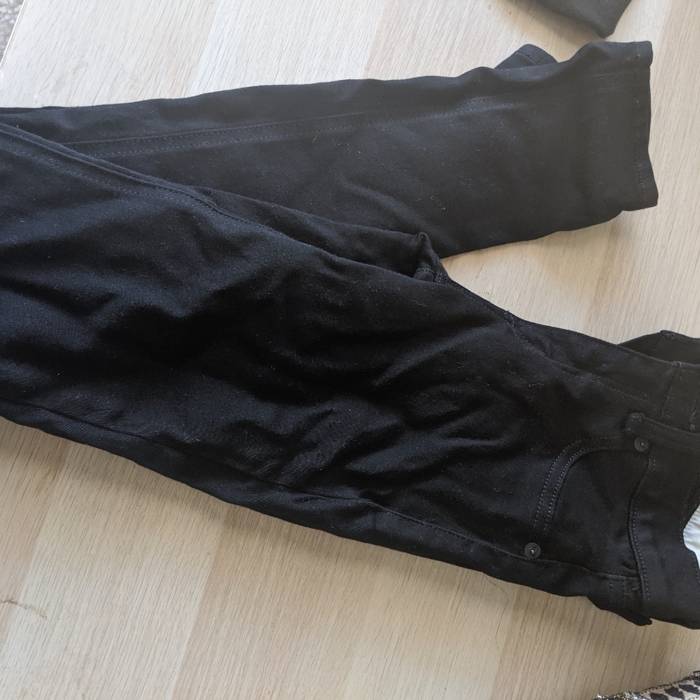 Rag and bone black skinny legging jean